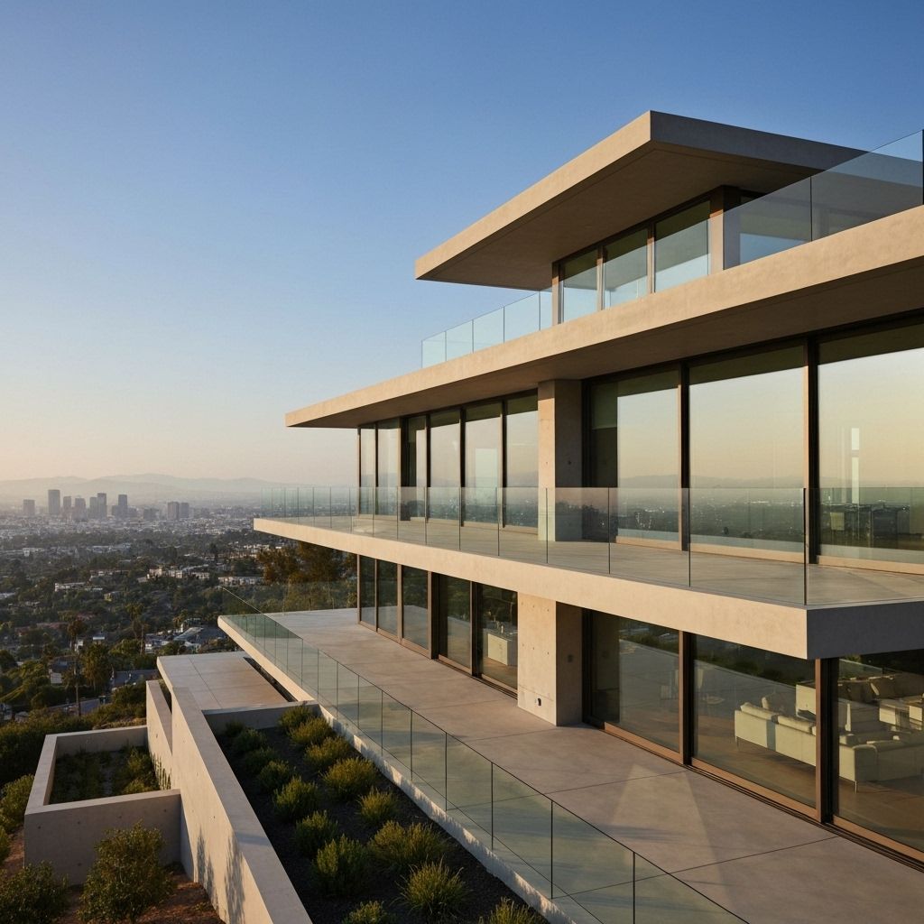 Contemporary Hillside Retreat